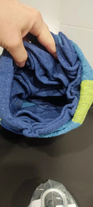 Hamaca Anyoo Rayas Azul/Verde + Accesorios