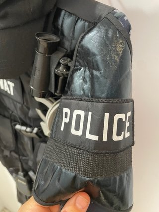 Disfraz de Policía SWAT - Talla 7-8 años
