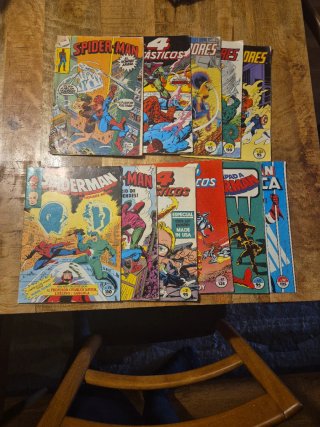 Pack comics años 80