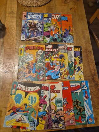 Pack comics años 80
