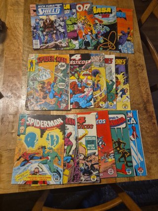 Pack comics años 80