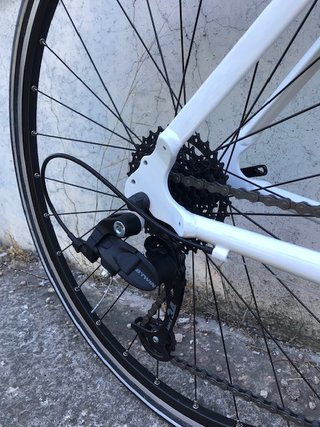 Bicicleta Carretera Van Rysel (Decathlon) Blanca