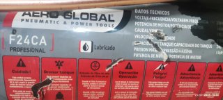 Compresor de Aire Portátil Aero global  F24ca