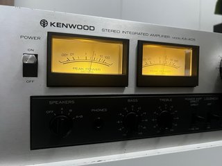 Amplificador HIFI Vintage Kenwood KA-405