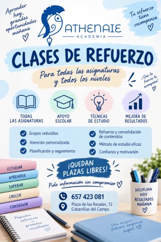 Academia de Refuerzo en Cabanillas del Campo