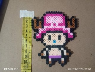 Figura One Piece en Hama Beads