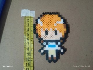 Figura One Piece en Hama Beads