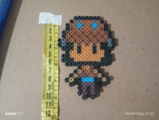 Figura One Piece en Hama Beads