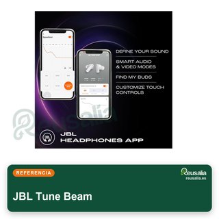 JBL Tune Beam auriculares inalámbricos agua