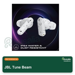 JBL Tune Beam auriculares inalámbricos agua