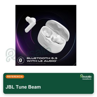 JBL Tune Beam auriculares inalámbricos agua