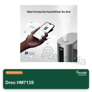 Dreo HM713S humidificador 6L vapor frío/caliente