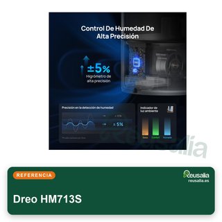 Dreo HM713S humidificador 6L vapor frío/caliente