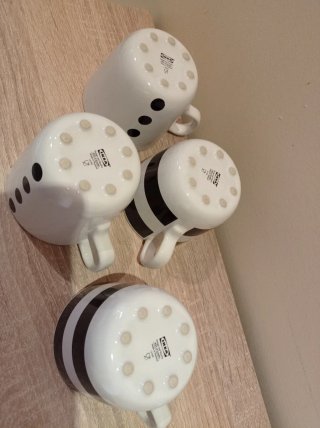 Juego 4 tazas Ikea UNGDOM
