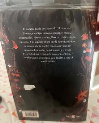 El temor de un hombre sabio