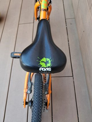 Bicicleta Infantil Frog 40 Naranja