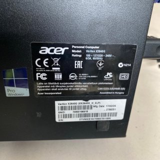 Pack PC Acer i3 6ª Gen + 8GB RAM + Monitor LG 22"