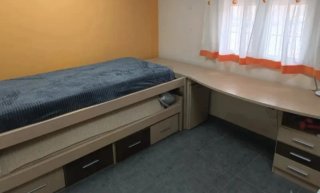 Dormitorio Juvenil con Cama Nido y Escritorio
