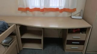 Dormitorio Juvenil con Cama Nido y Escritorio