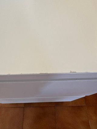 Mesita de noche Ikea blanca