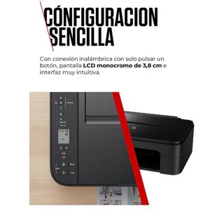 Impresora Canon PIXMA TS3350 Negra