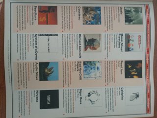 Revista promoción discos Rolling Stones