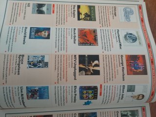 Revista promoción discos Rolling Stones