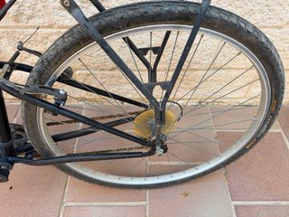 Bicicleta de paseo con cesta