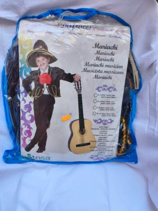 Disfraz Mariachi Niño, sin estrenar Talla 5-6 Años
