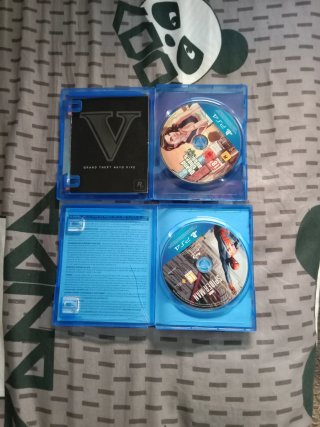 GTA V y Marvel Spider-Man (PS4)