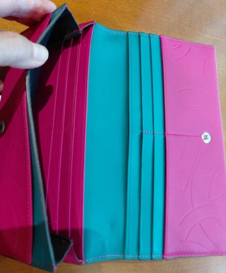 Cartera-monedero piel  Gloria Ortiz