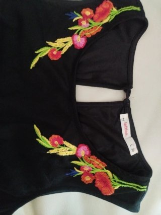 Vestido Negro Lefties Talla L