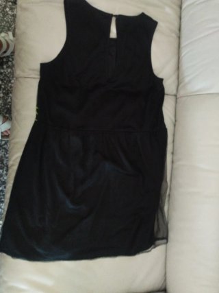 Vestido Negro Lefties Talla L