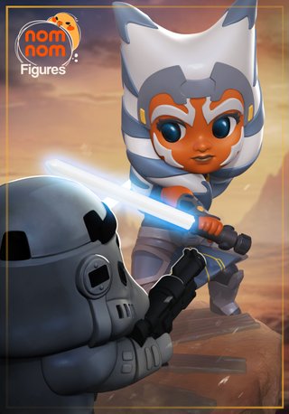Chibi Ahsoka Tano | Star Wars | Impresion 3D