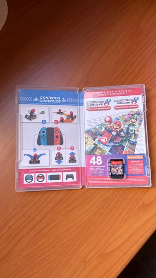 Nintendo Switch OLED Blanca + Mario Kart 8 + Funda