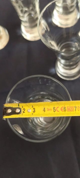 Conjunto de 11 Vasos de Cristal