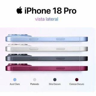 iPhone 18 pro y MAX a demanda color X capacidad X