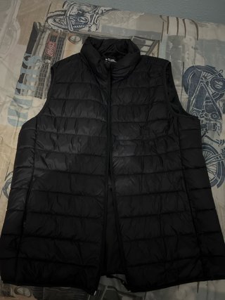 Chaleco acolchado negro Primark