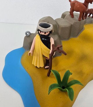 Playmobil Belén Pastor con Cabras