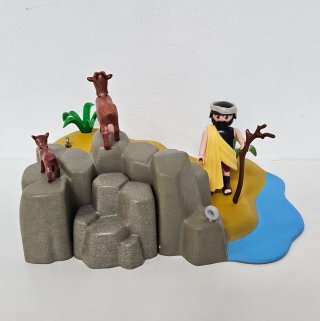 Playmobil Belén Pastor con Cabras