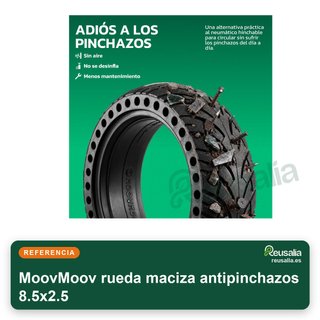 MoovMoov rueda maciza antipinchazos 8.5x2.5