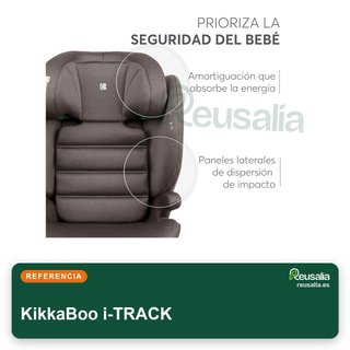KikkaBoo i-TRACK silla coche seguridad infantil