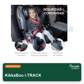 KikkaBoo i-TRACK silla coche seguridad infantil
