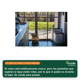 - CURVER DECO Bin SLIM 25L cubo basura pedal