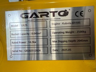 RETROEXCAVADORA GIRATORIAS KUBOTA 2,5 Ton 19.490 €