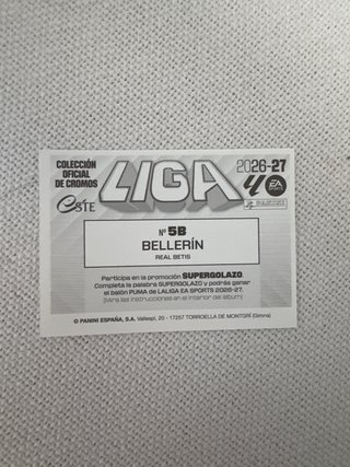 Pack Cromos Panini LaLiga