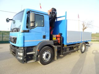 MAN TGM 18 290-CAMIONES GRUA