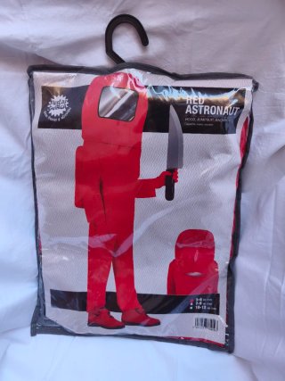 Disfraz niño Astronauta Rojo,sin estrenar