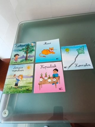 Colección de e 16 Libros infantil en Euskera