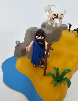 Playmobil Belén Pastor con Cabras